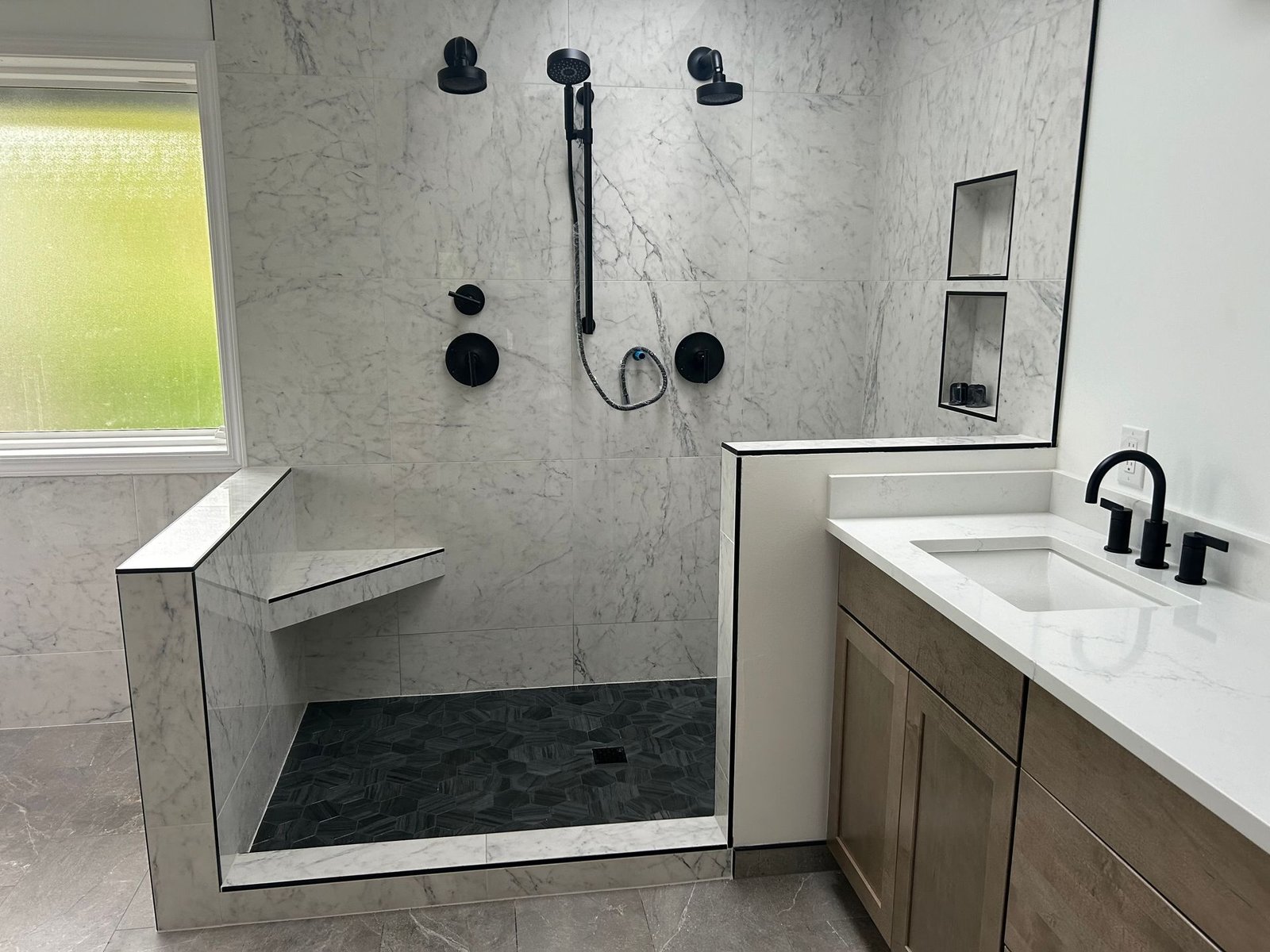 Bathroom plumbing project by Royal Flush Plumbing in the Tacoma, WA area, photo 6