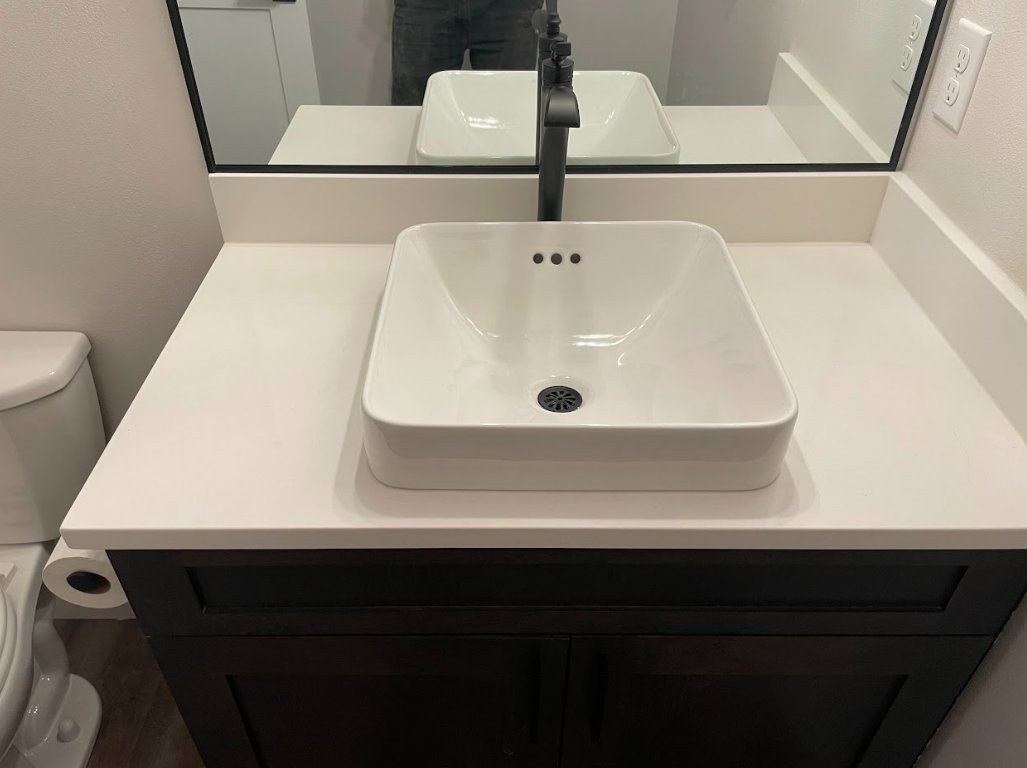 Bathroom plumbing project by Royal Flush Plumbing in the Tacoma, WA area, photo 11