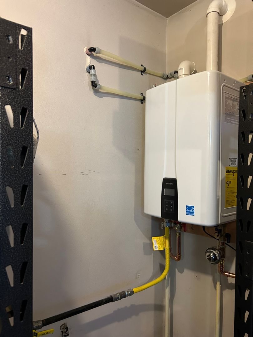 Water heater installation by Royal Flush Plumbing in Pierce County, WA, photo 6