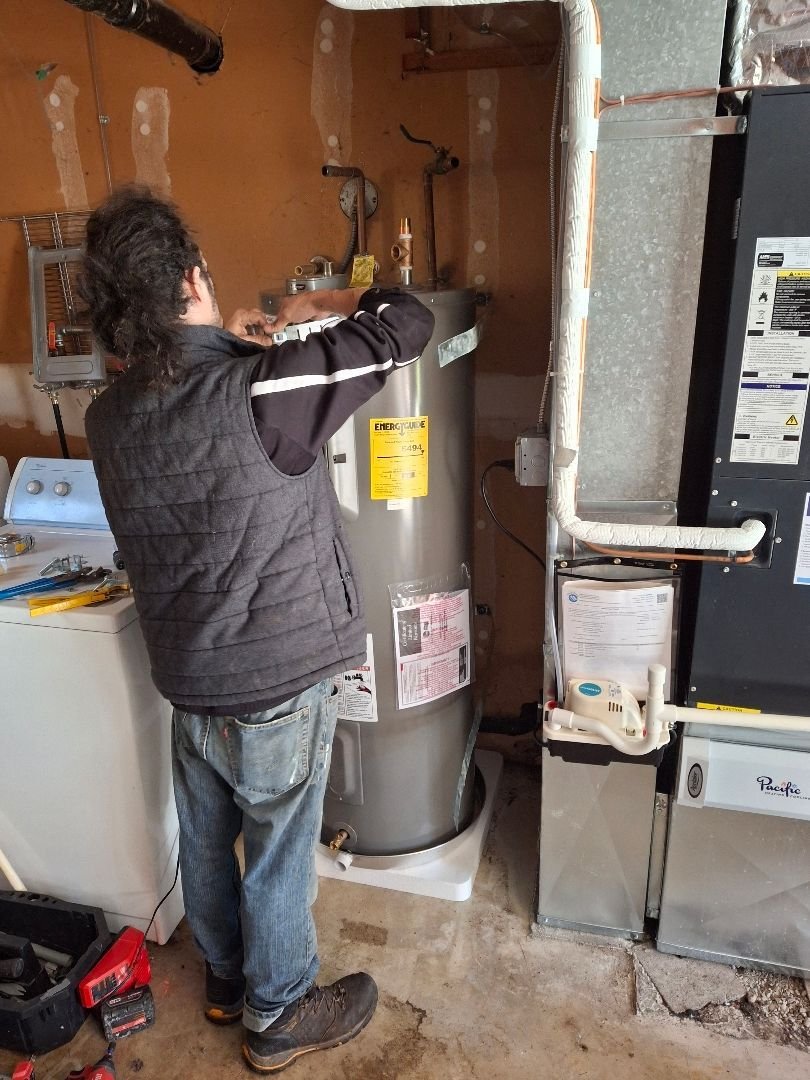 Water heater installation by Royal Flush Plumbing in Pierce County, WA, photo 10